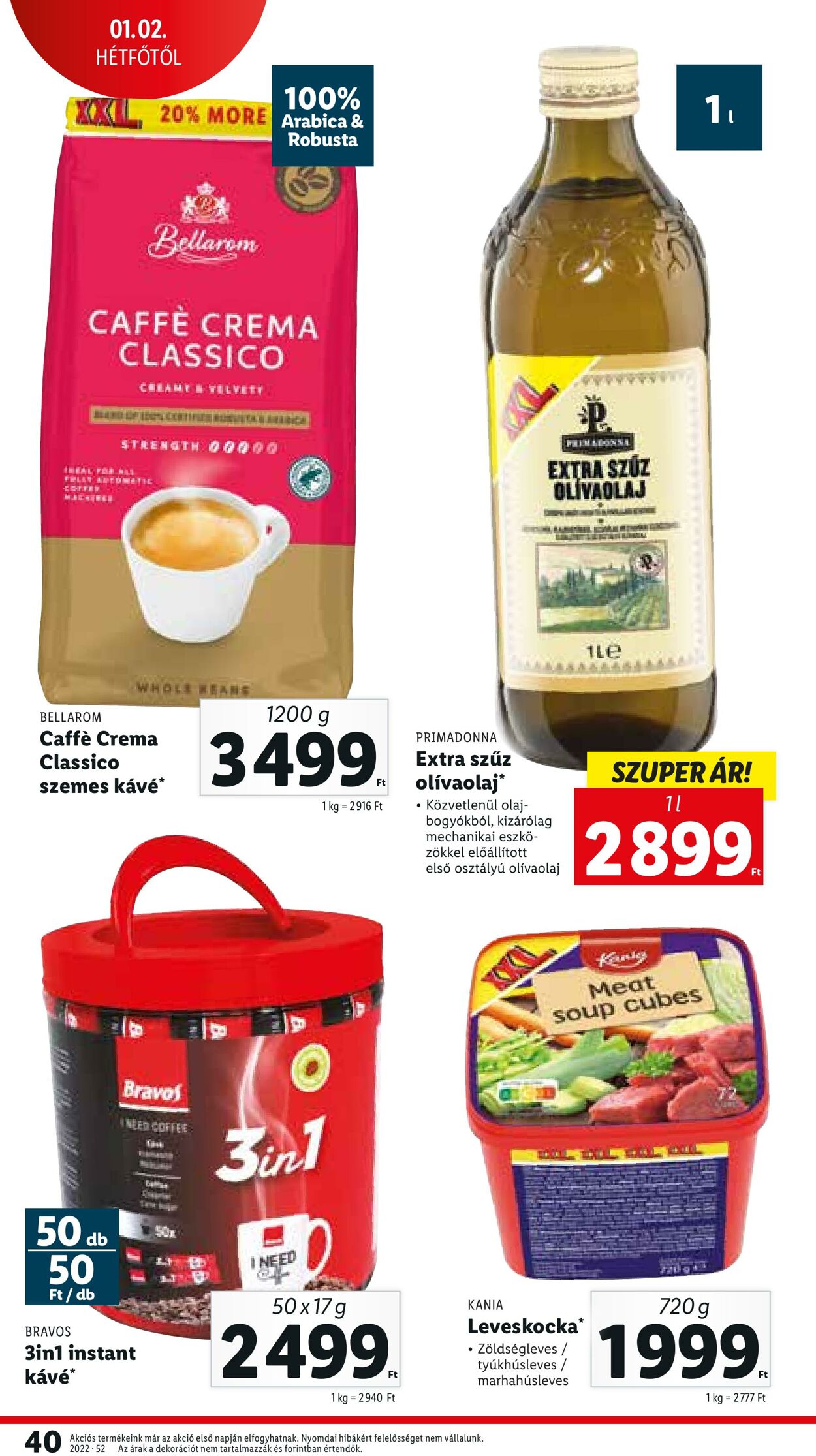 Flyer Lidl 29.12.2022 - 04.01.2023