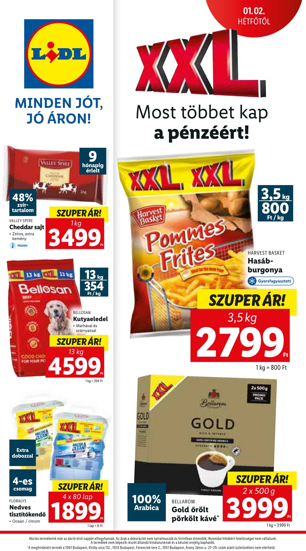 Flyer Lidl 29.12.2022 - 04.01.2023