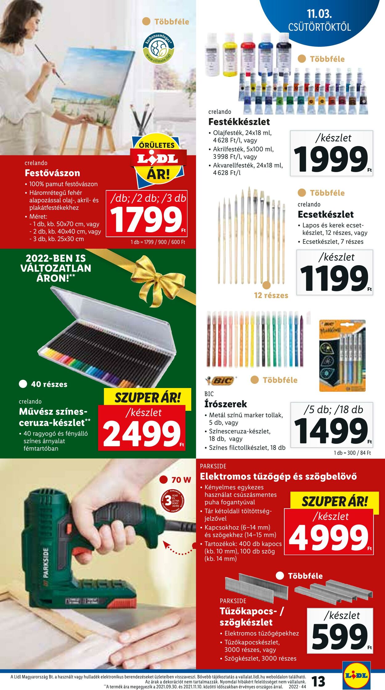 Flyer Lidl 03.11.2022 - 09.11.2022