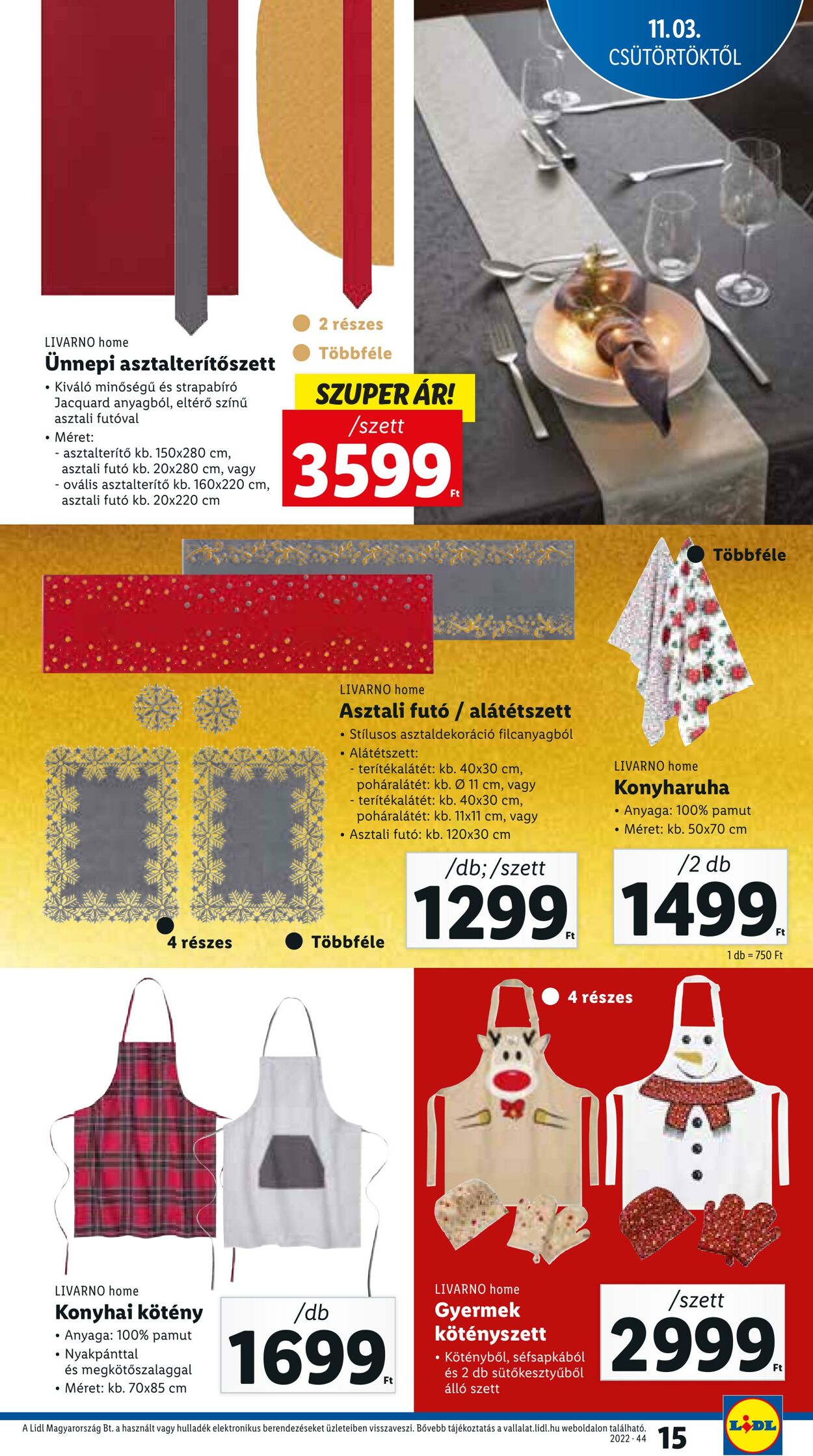 Flyer Lidl 03.11.2022 - 09.11.2022