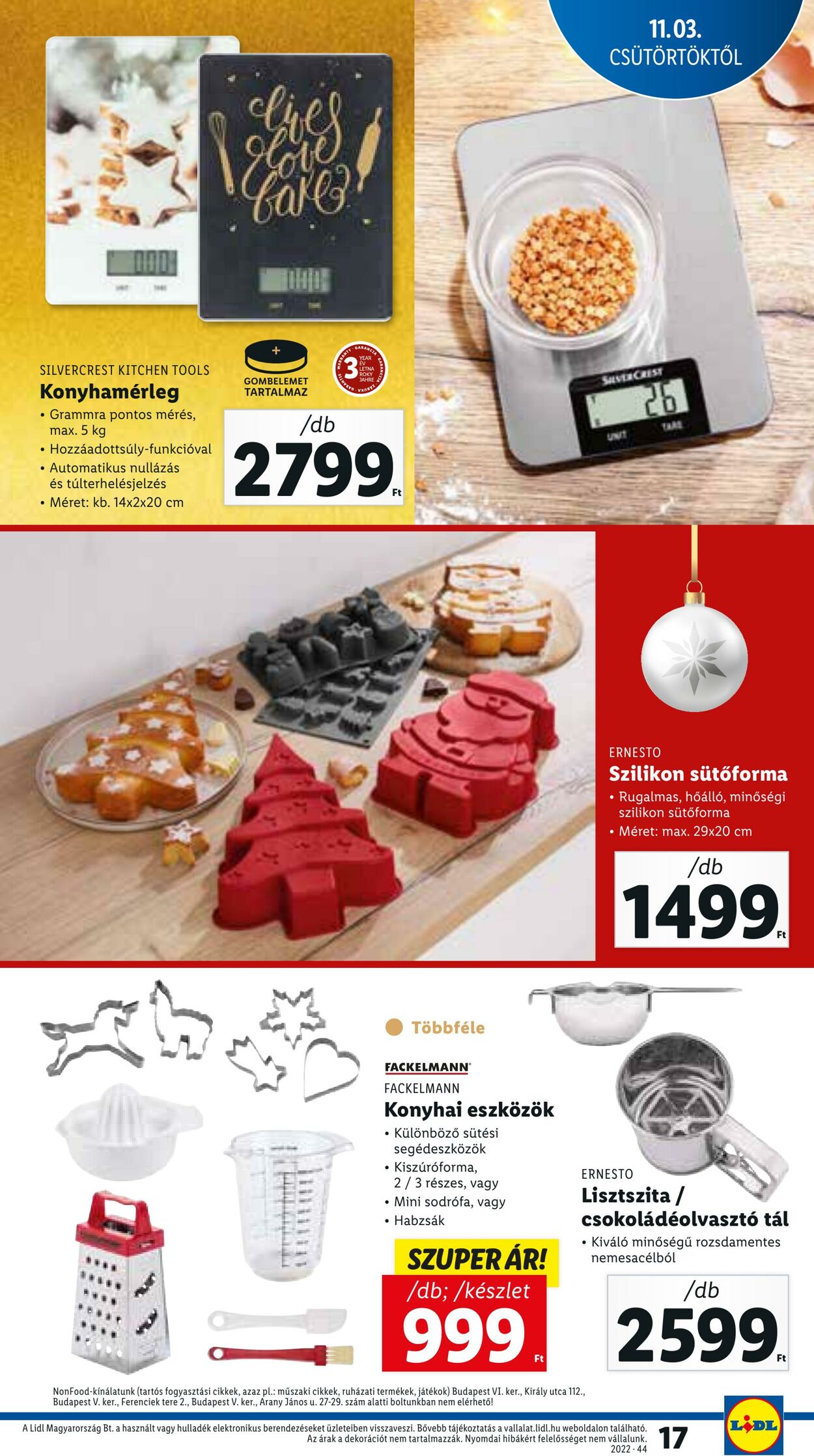 Flyer Lidl 03.11.2022 - 09.11.2022