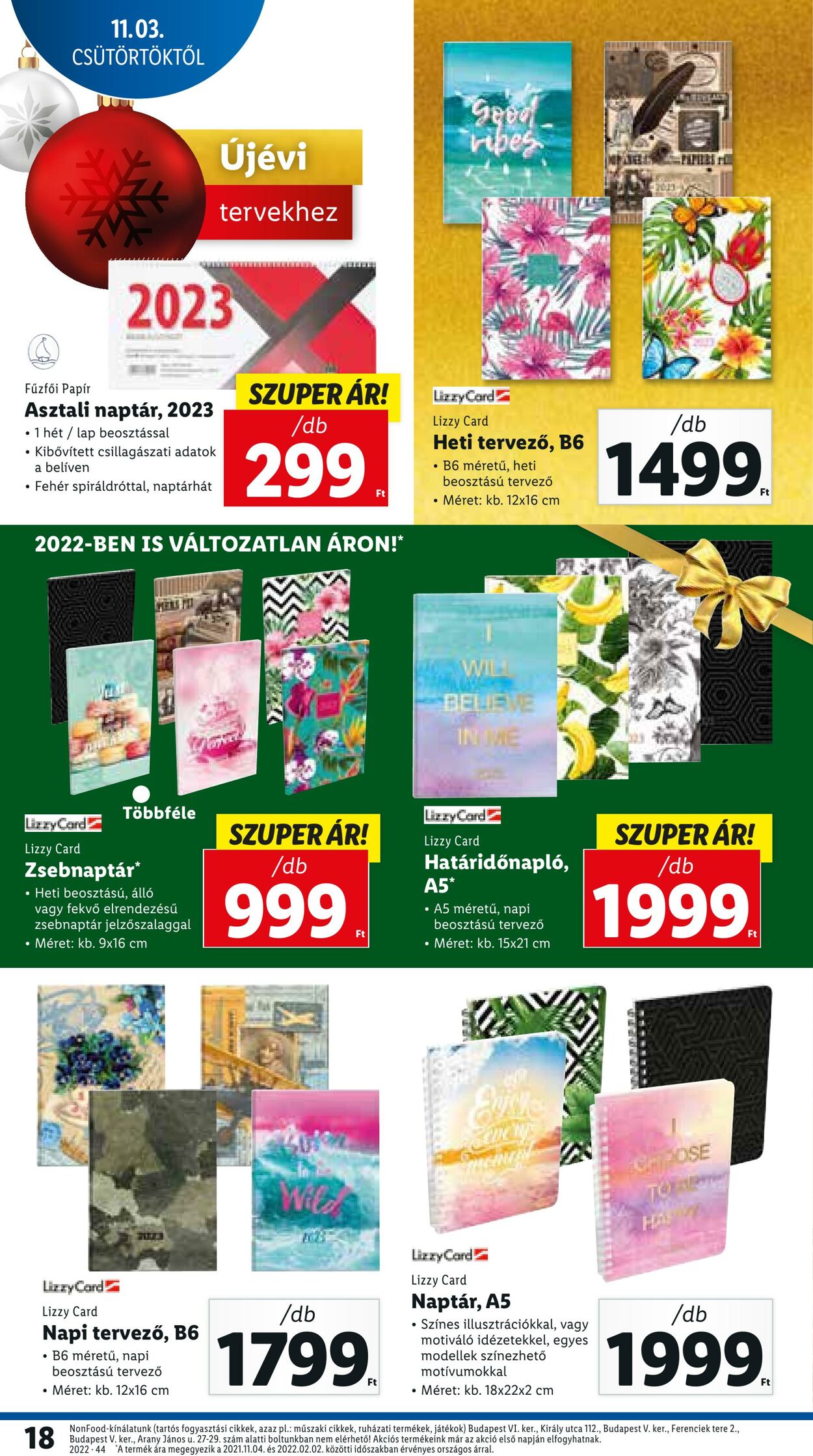 Flyer Lidl 03.11.2022 - 09.11.2022