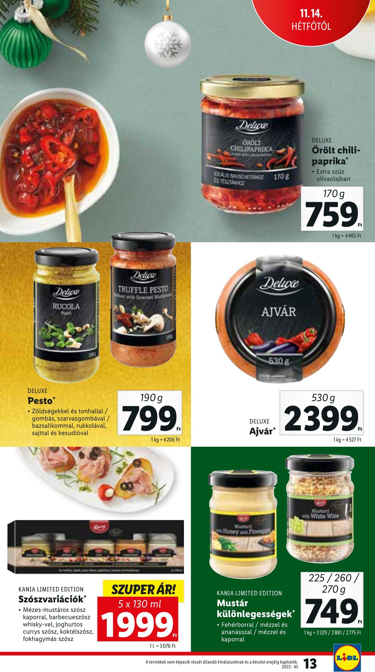 Flyer Lidl 14.11.2022 - 30.01.2023