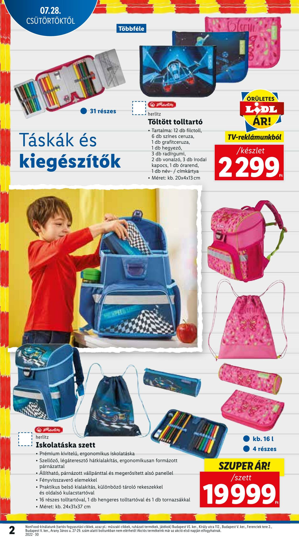 Flyer Lidl 28.07.2022 - 03.08.2022