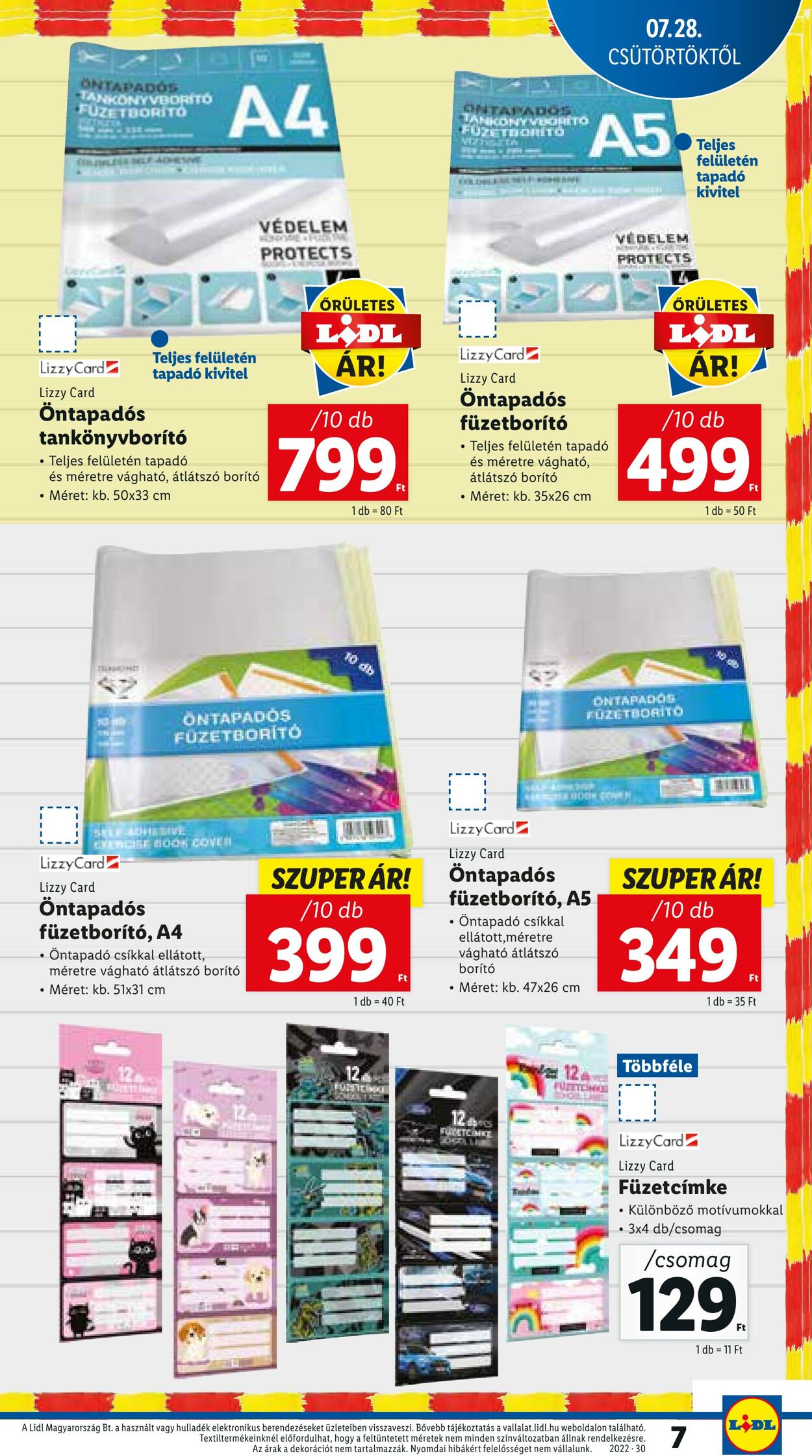 Flyer Lidl 28.07.2022 - 03.08.2022