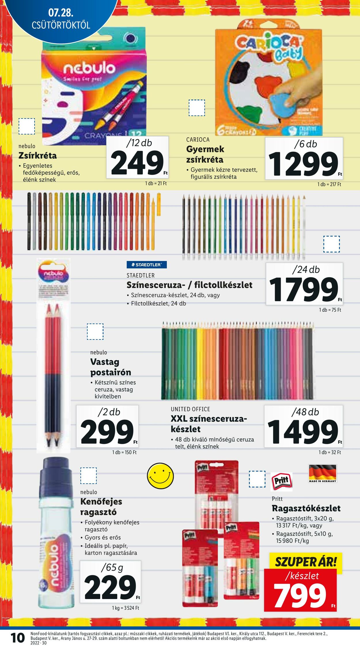 Flyer Lidl 28.07.2022 - 03.08.2022