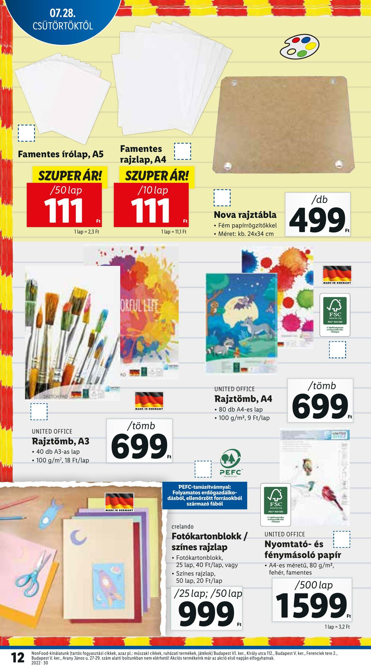 Flyer Lidl 28.07.2022 - 03.08.2022