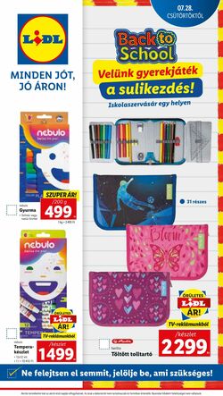 Flyer Lidl 28.07.2022 - 03.08.2022