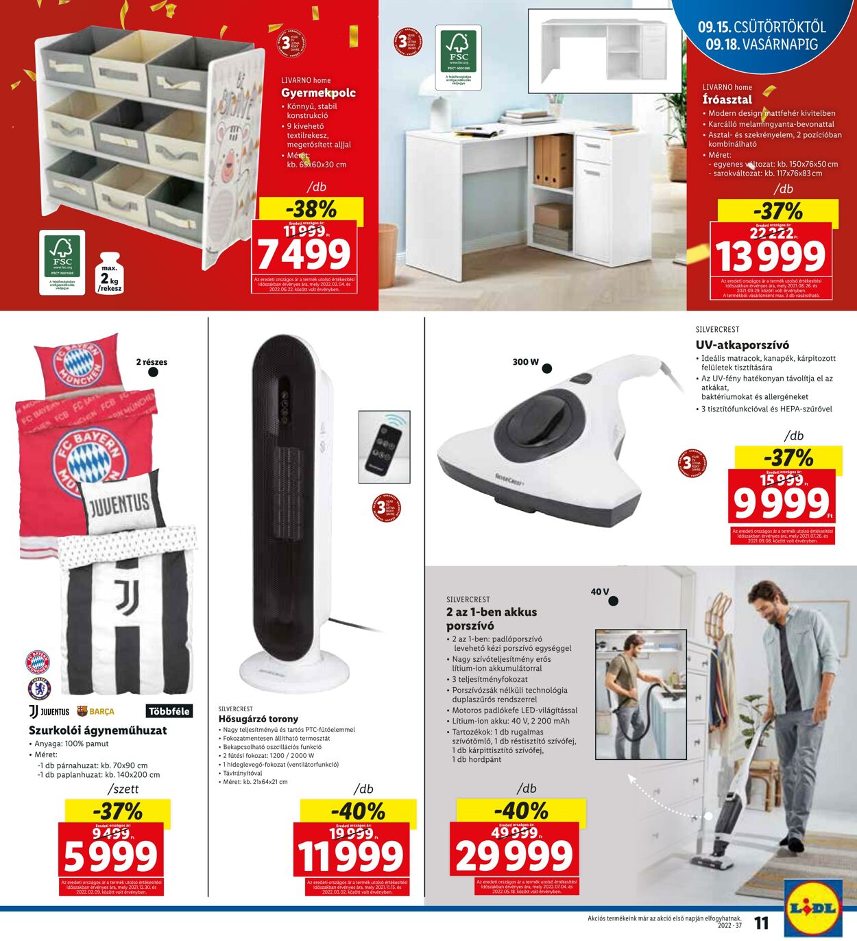 Flyer Lidl 15.09.2022 - 18.09.2022