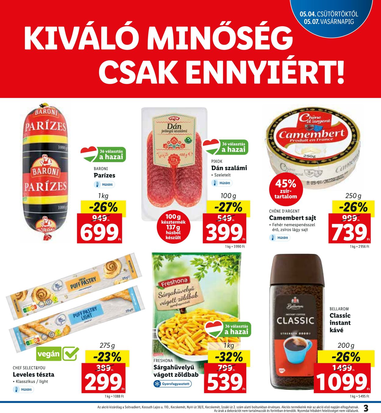 Flyer Lidl 04.05.2023 - 07.05.2023