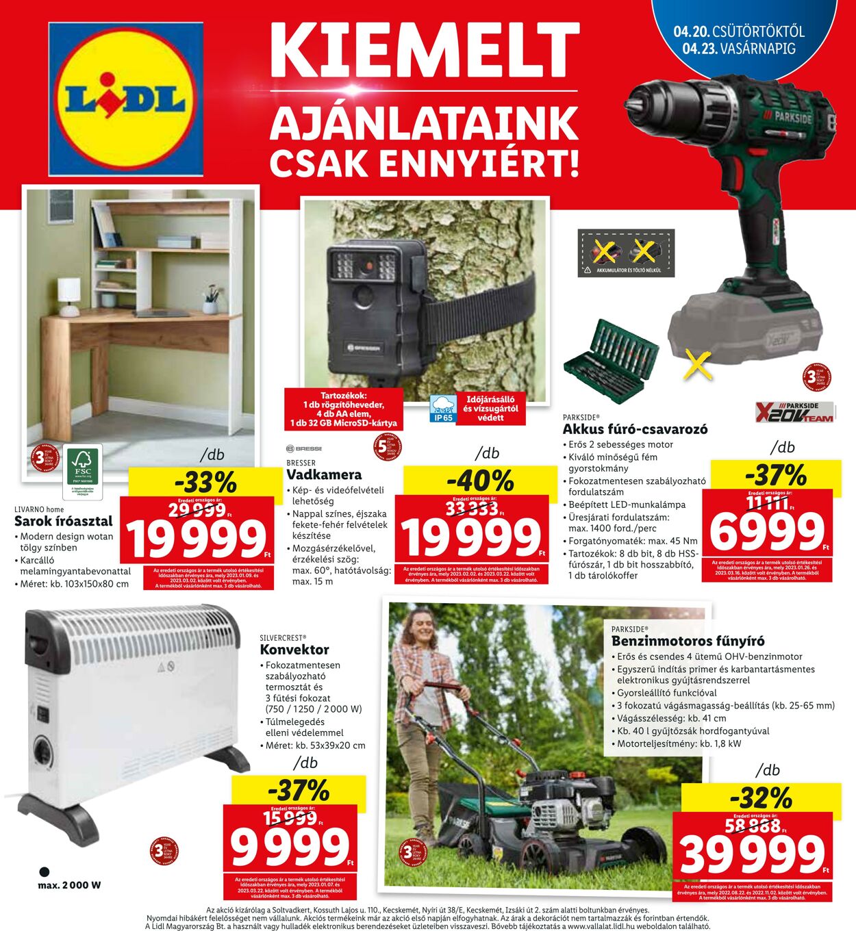 Flyer Lidl 20.04.2023 - 23.04.2023