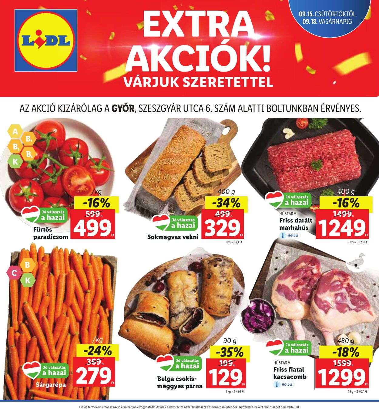 Flyer Lidl 15.09.2022 - 18.09.2022