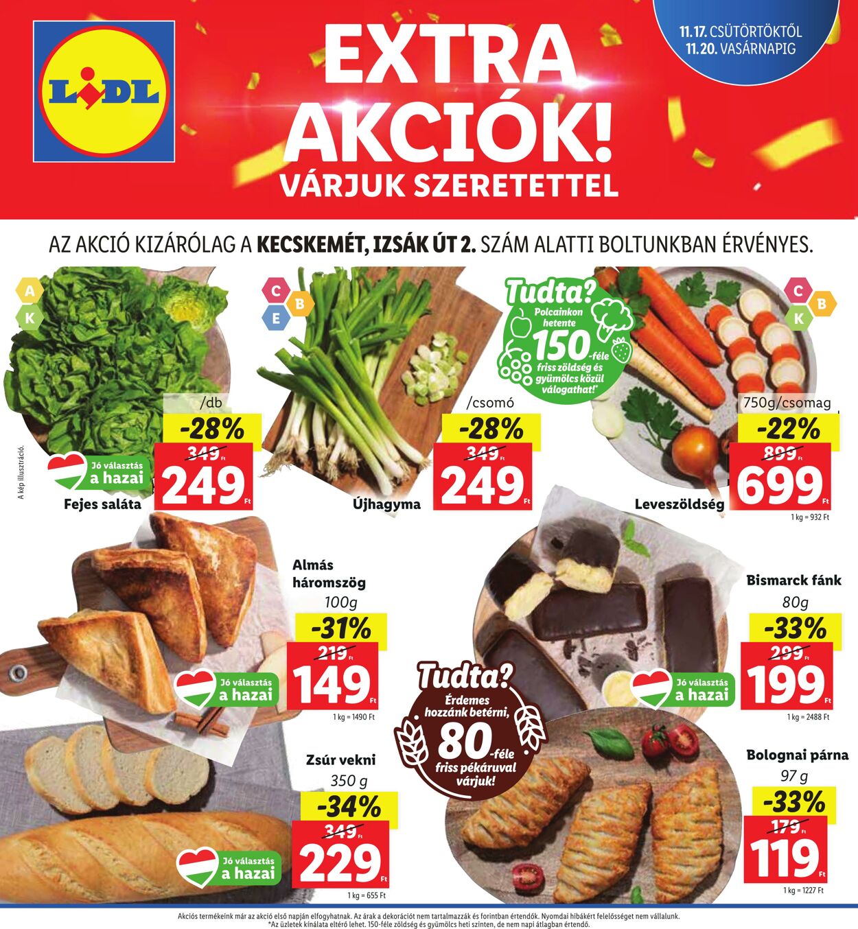 Flyer Lidl 17.11.2022 - 20.11.2022