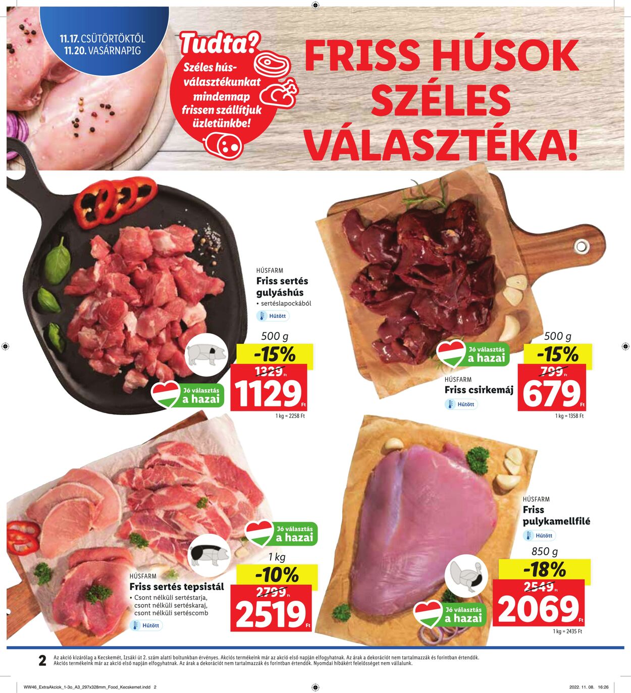 Flyer Lidl 17.11.2022 - 20.11.2022