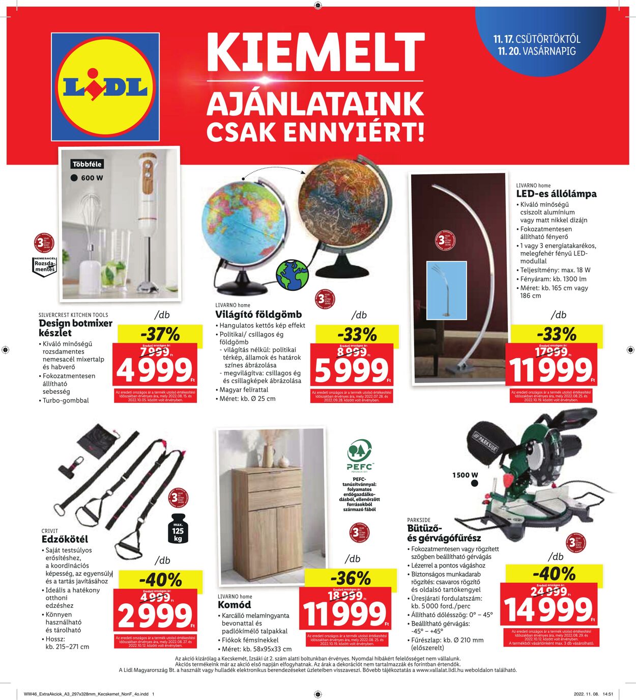 Flyer Lidl 17.11.2022 - 20.11.2022