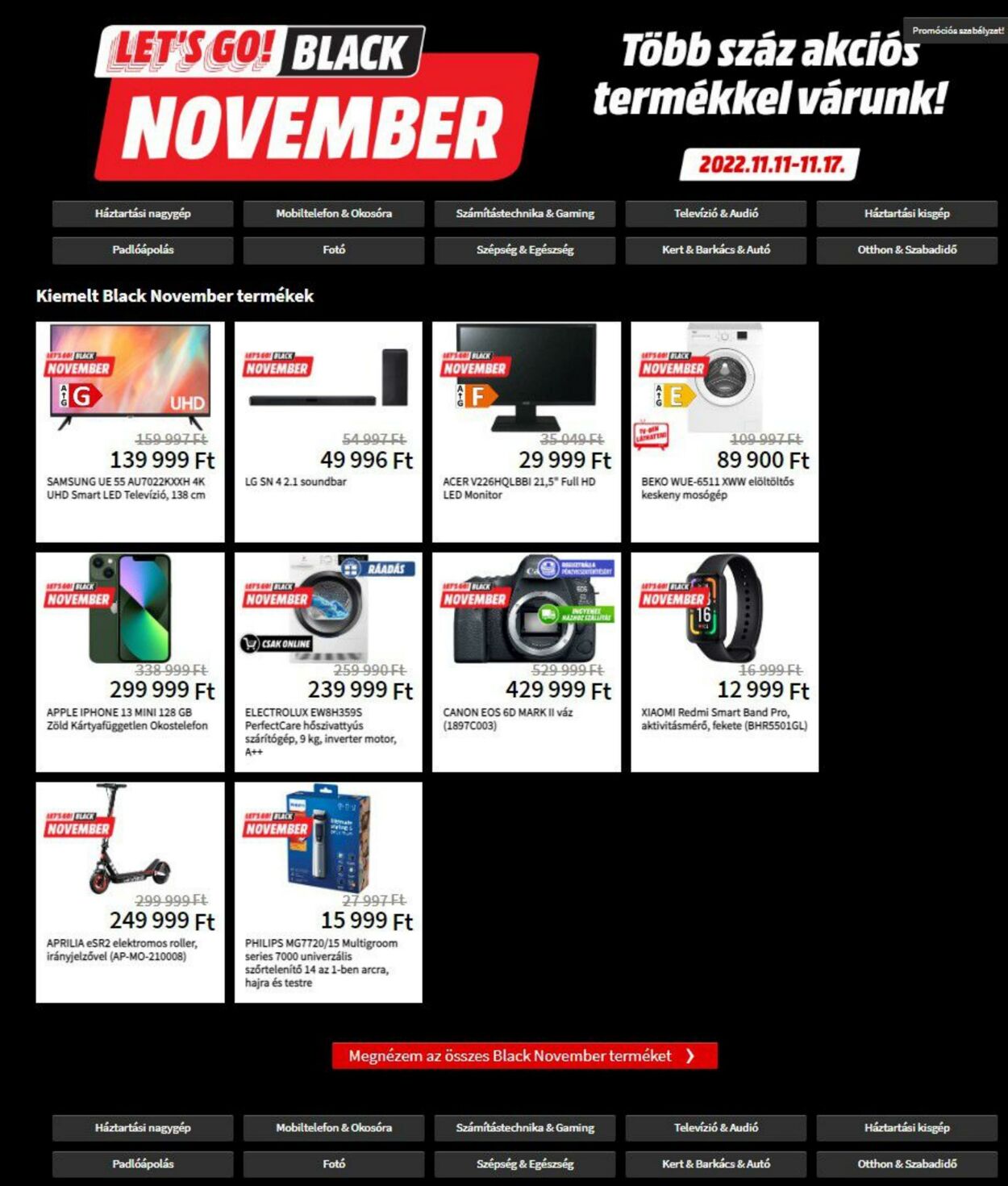 Flyer Media Markt 18.11.2022 - 25.11.2022