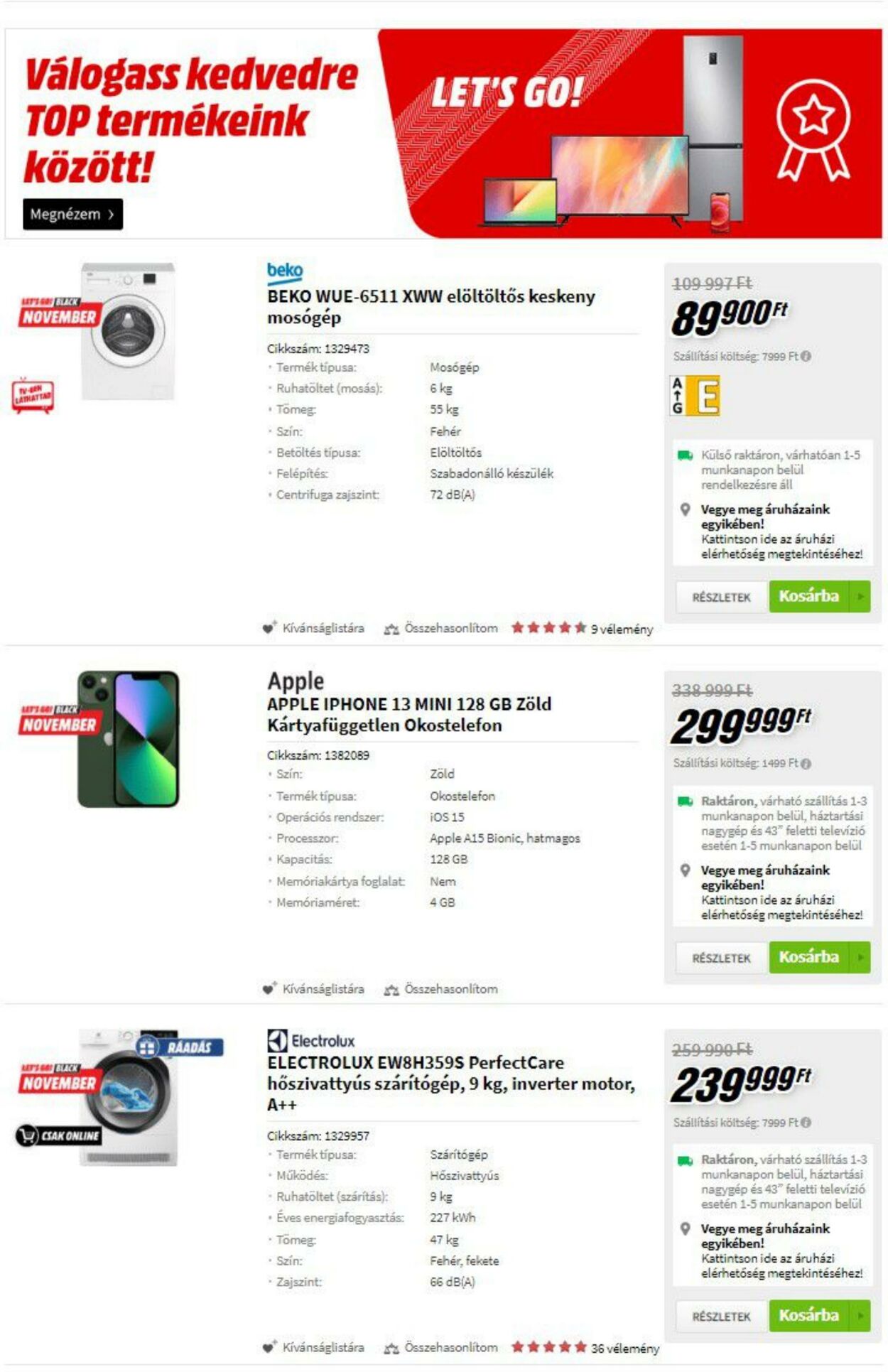 Flyer Media Markt 18.11.2022 - 25.11.2022