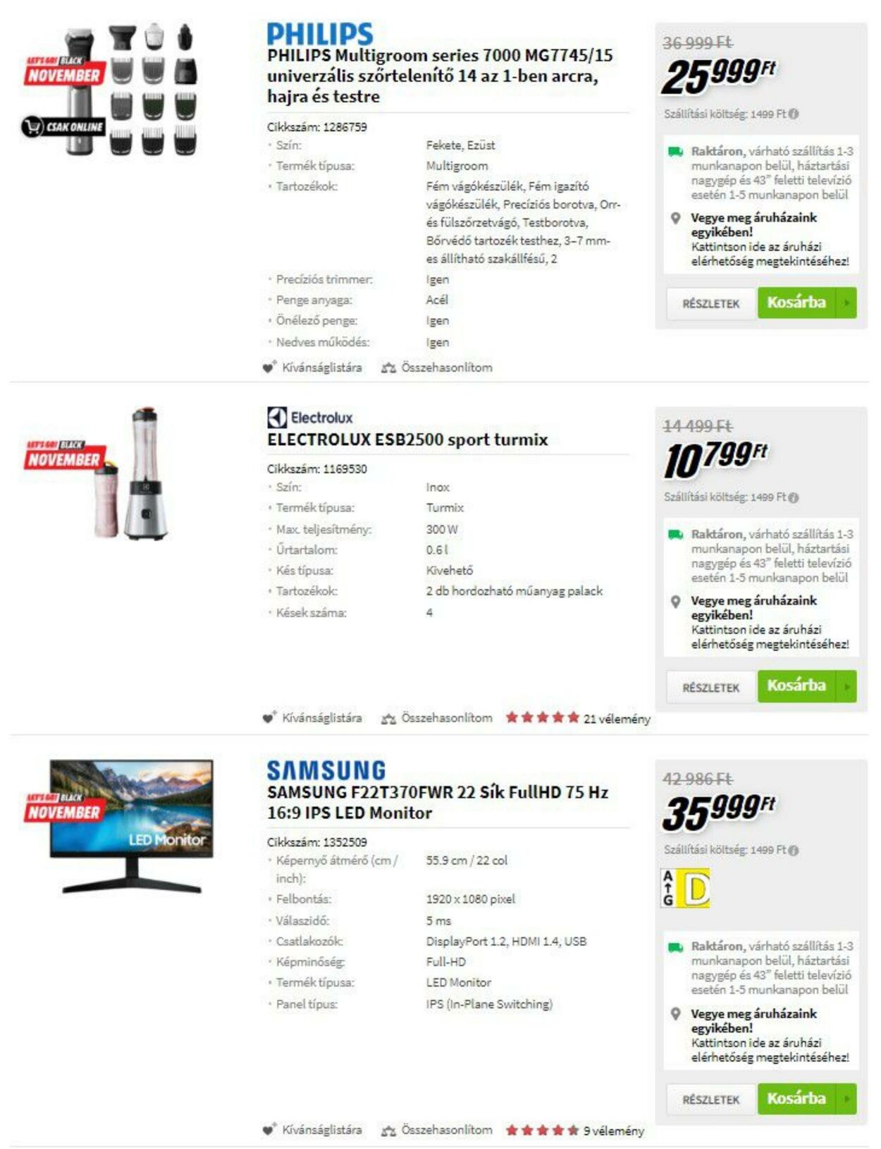 Flyer Media Markt 18.11.2022 - 25.11.2022