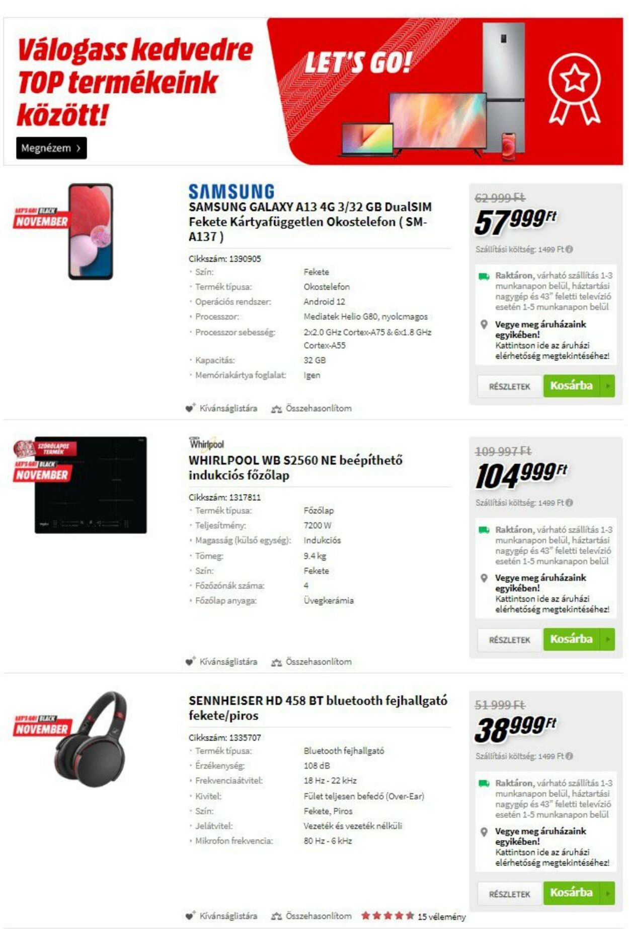 Flyer Media Markt 18.11.2022 - 25.11.2022