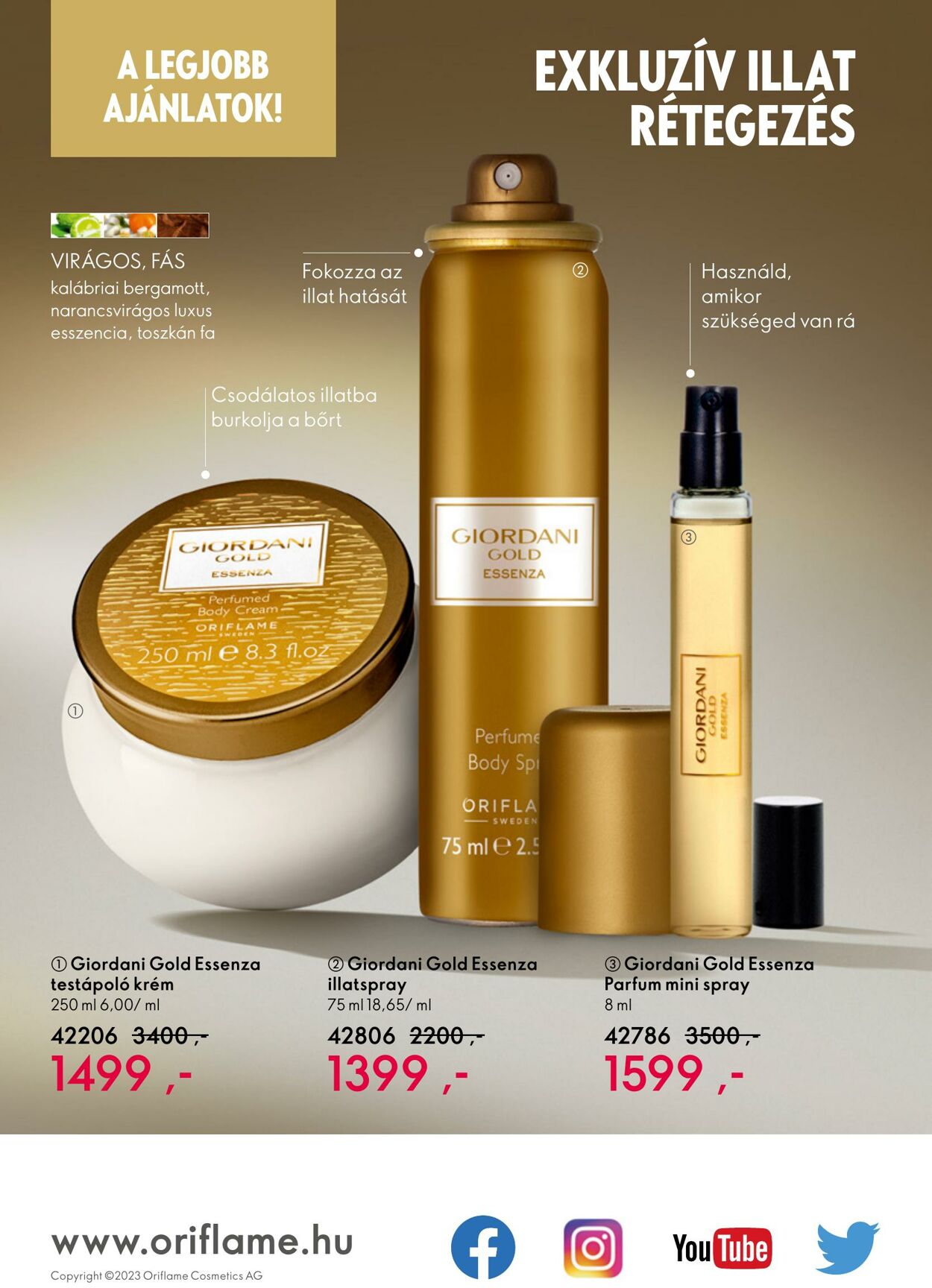 Flyer Oriflame 24.05.2023 - 13.06.2023