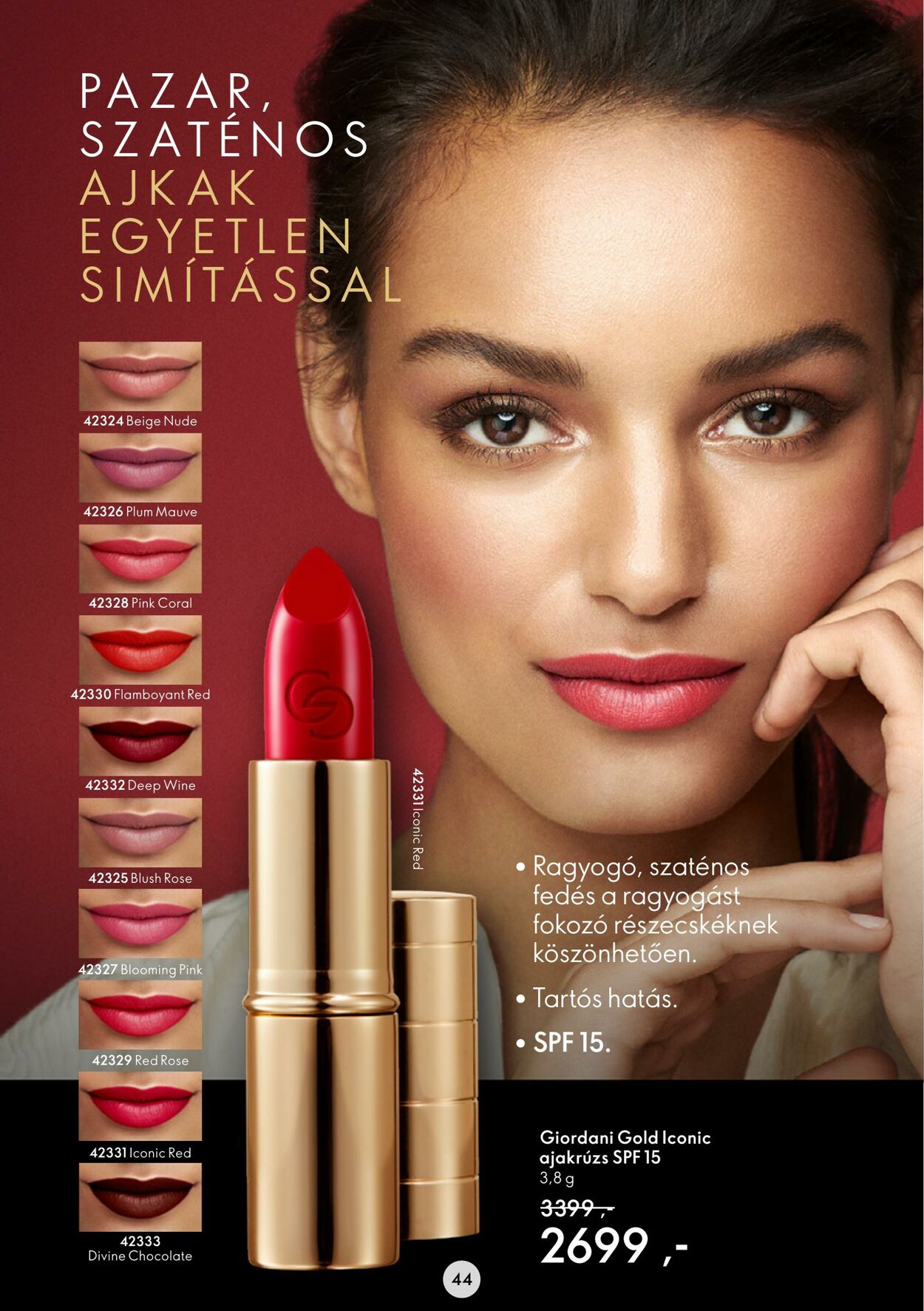 Flyer Oriflame 17.08.2022 - 06.09.2022