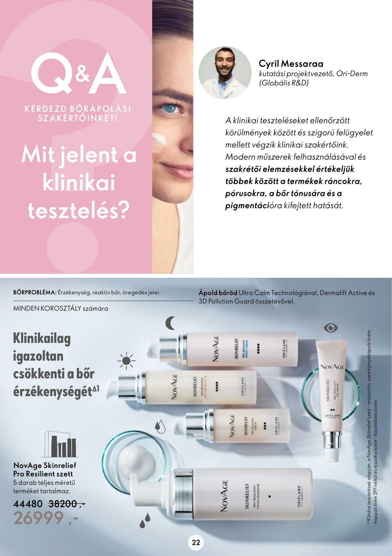 Flyer Oriflame 28.09.2022 - 18.10.2022