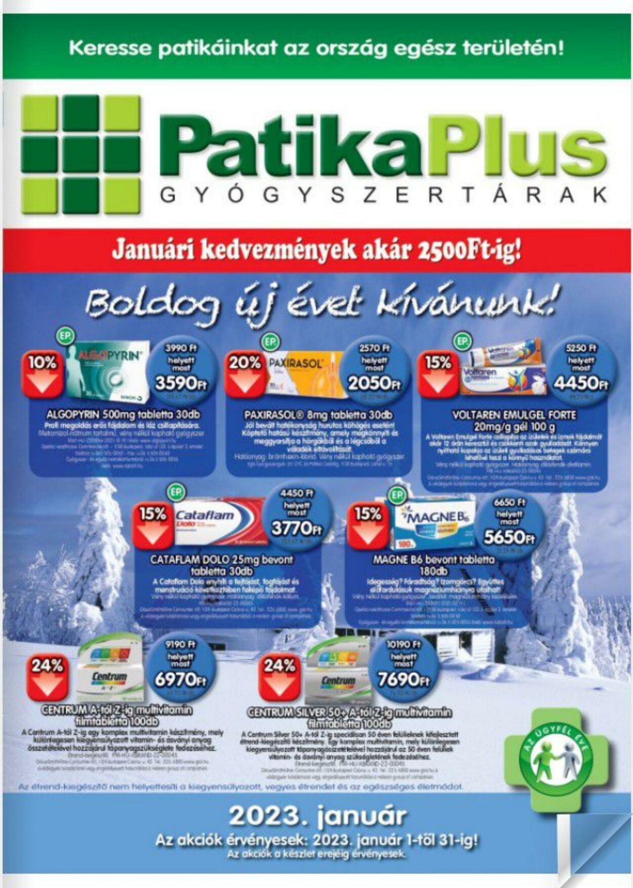 Flyer PatikaPlus 01.01.2023 - 31.01.2023