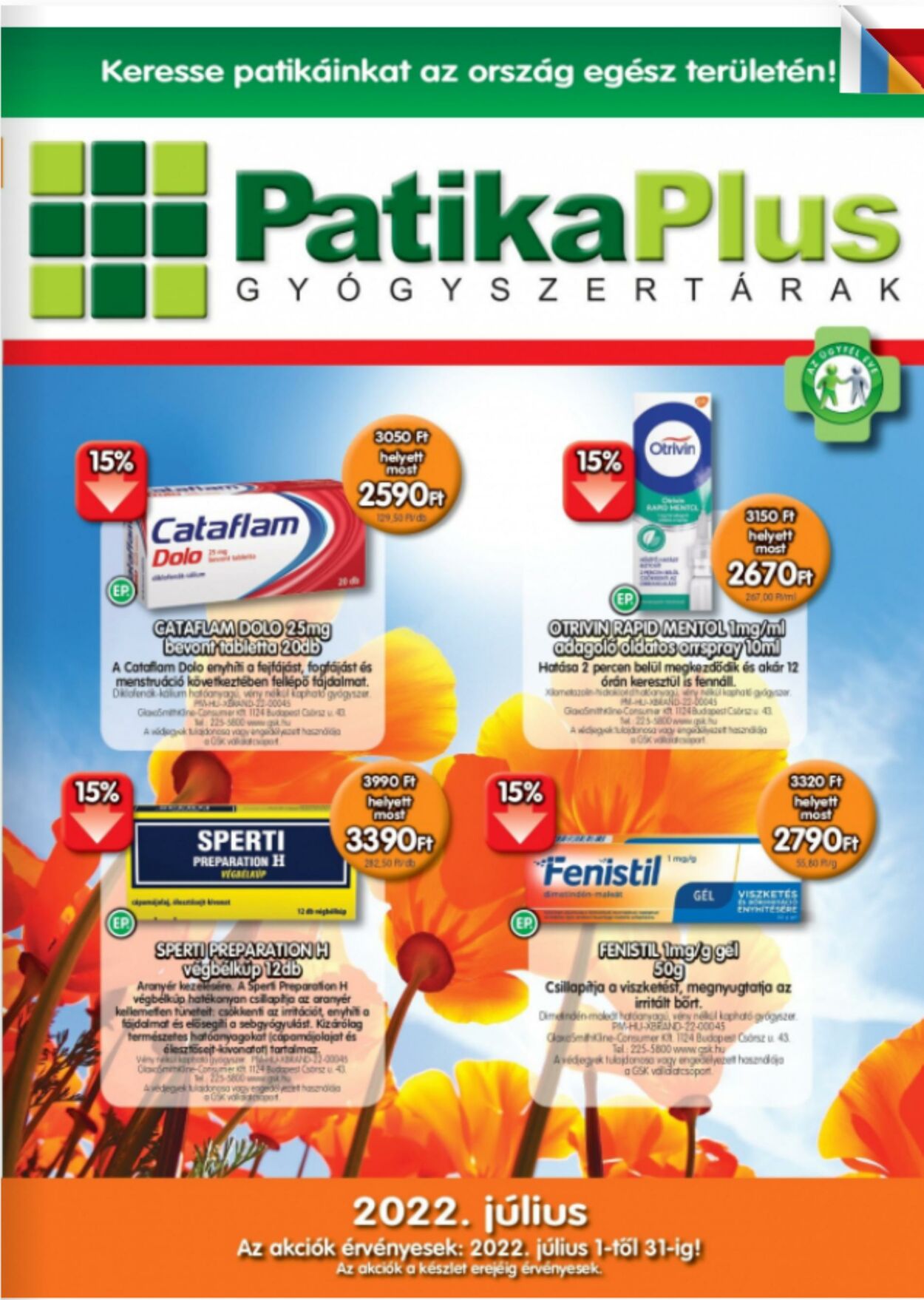 Flyer PatikaPlus 01.07.2022 - 31.07.2022