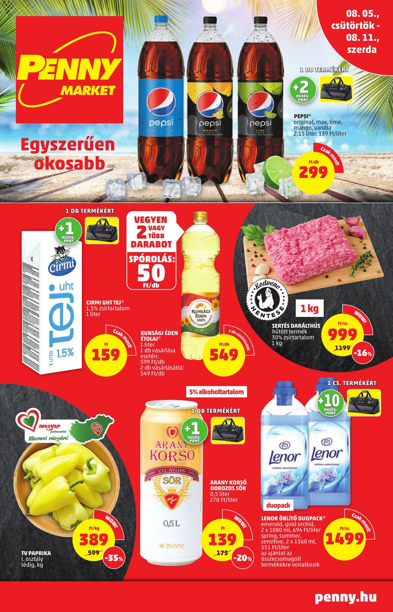 Flyer Penny Market 05.08.2021 - 11.08.2021