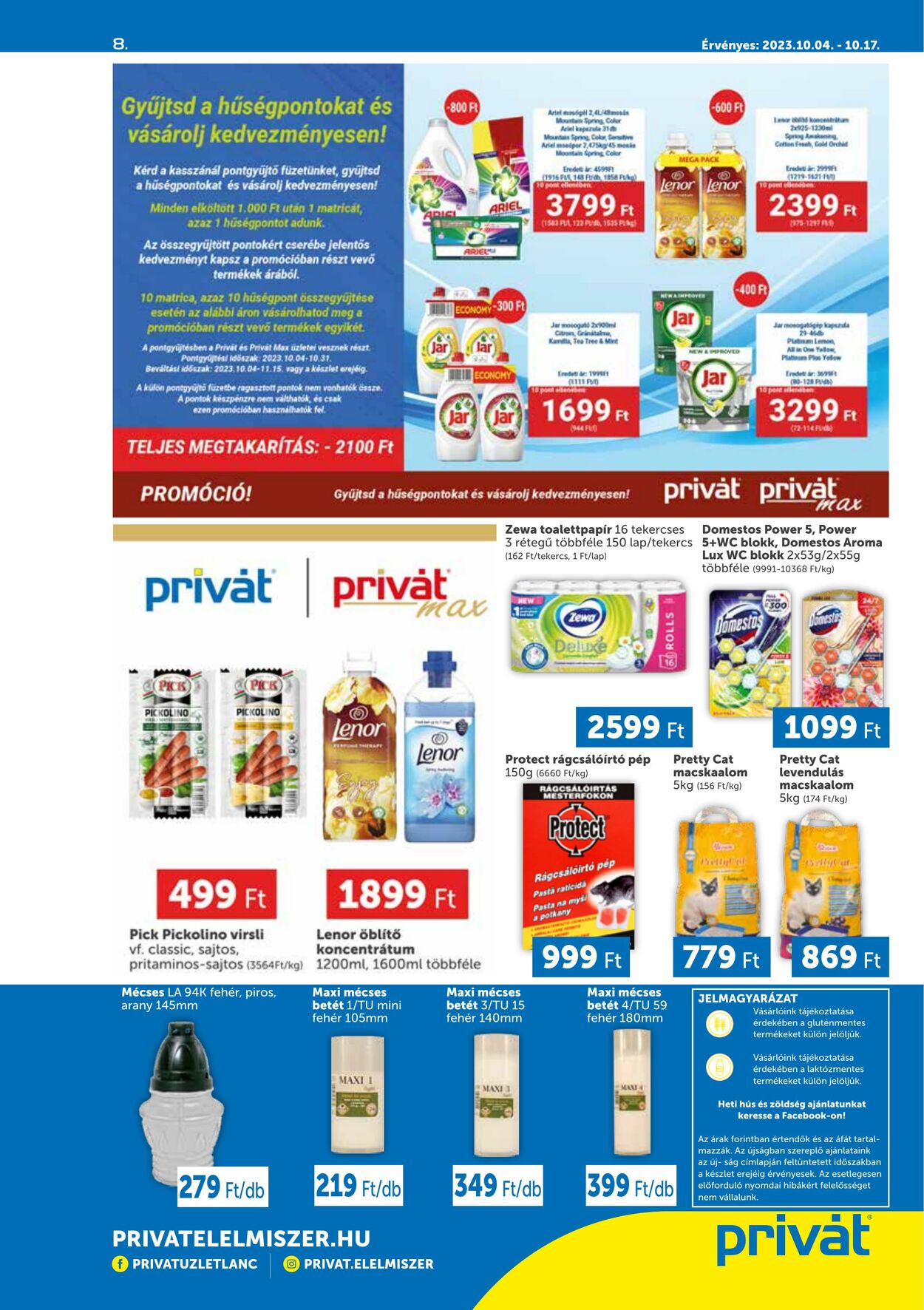 Flyer Privát 04.10.2023 - 17.10.2023