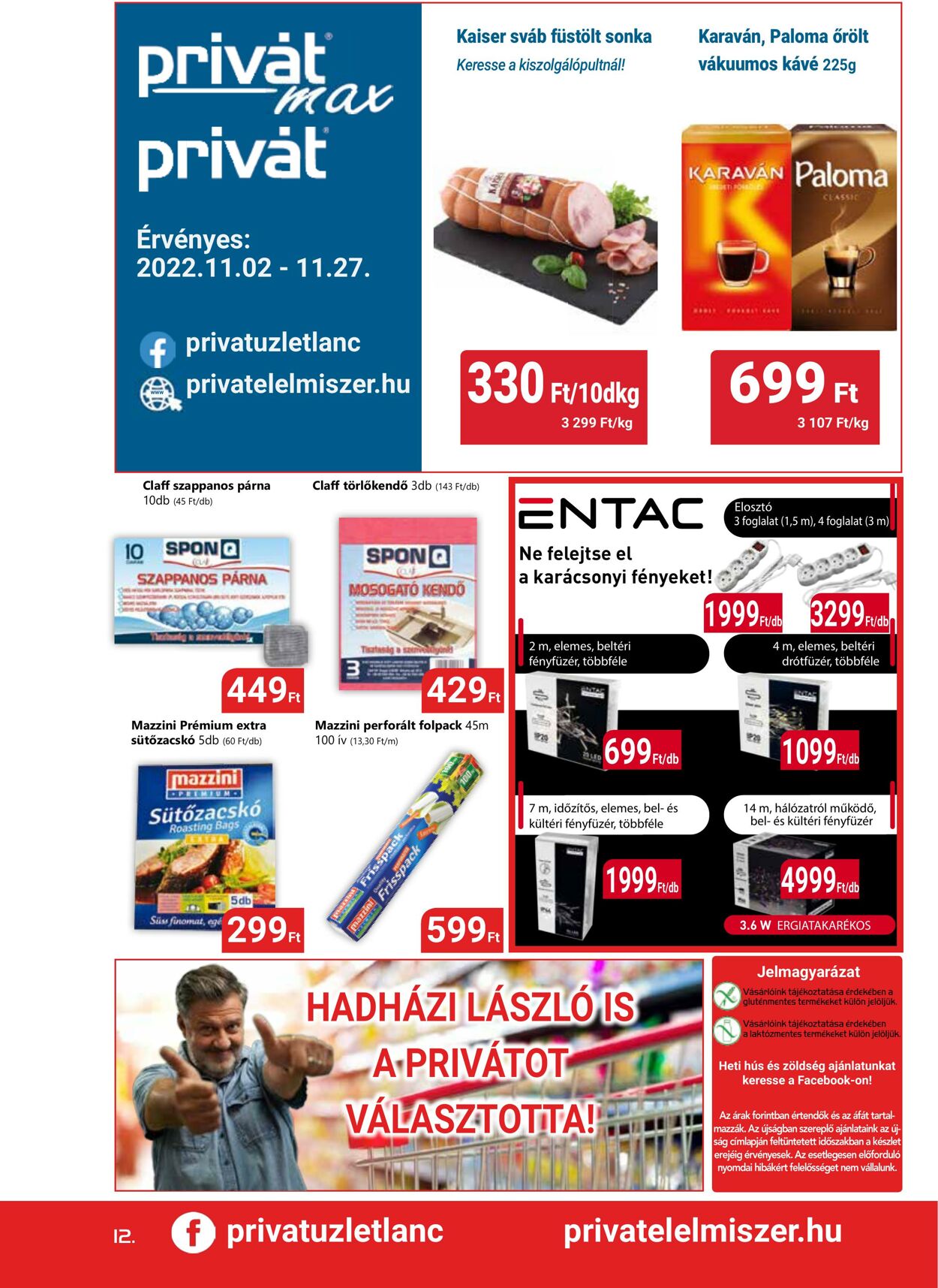 Flyer Privát 16.11.2022 - 27.11.2022