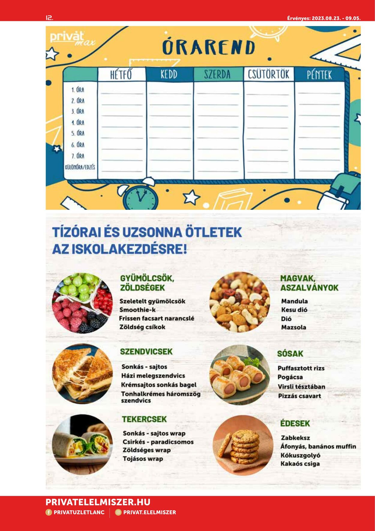 Flyer Privát 23.08.2023 - 05.09.2023