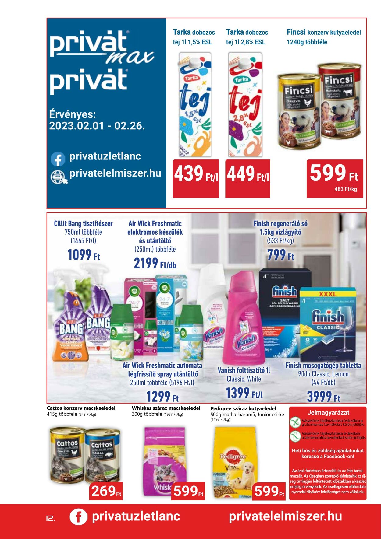 Flyer Privát 01.02.2023 - 12.02.2023