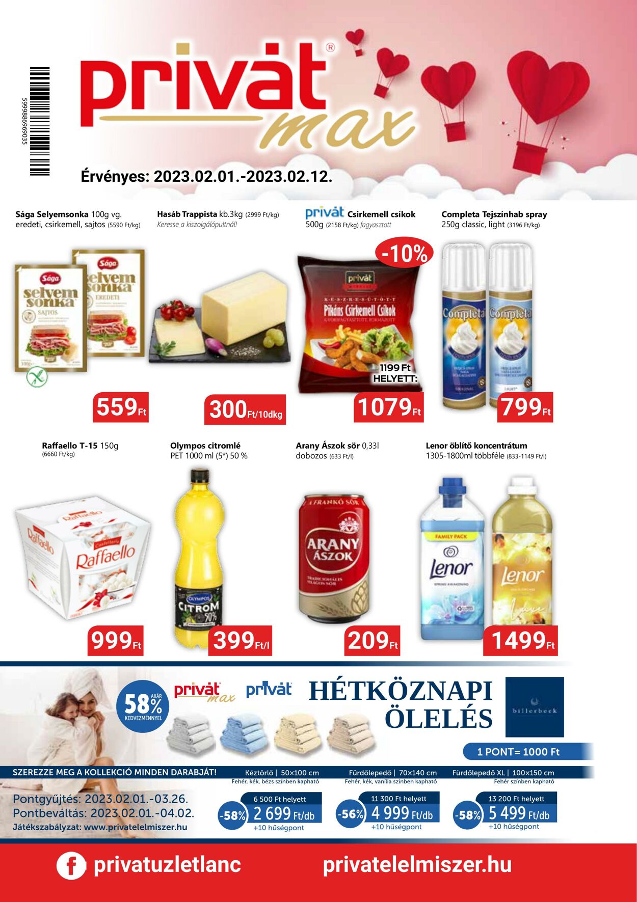 Flyer Privát 01.02.2023 - 12.02.2023