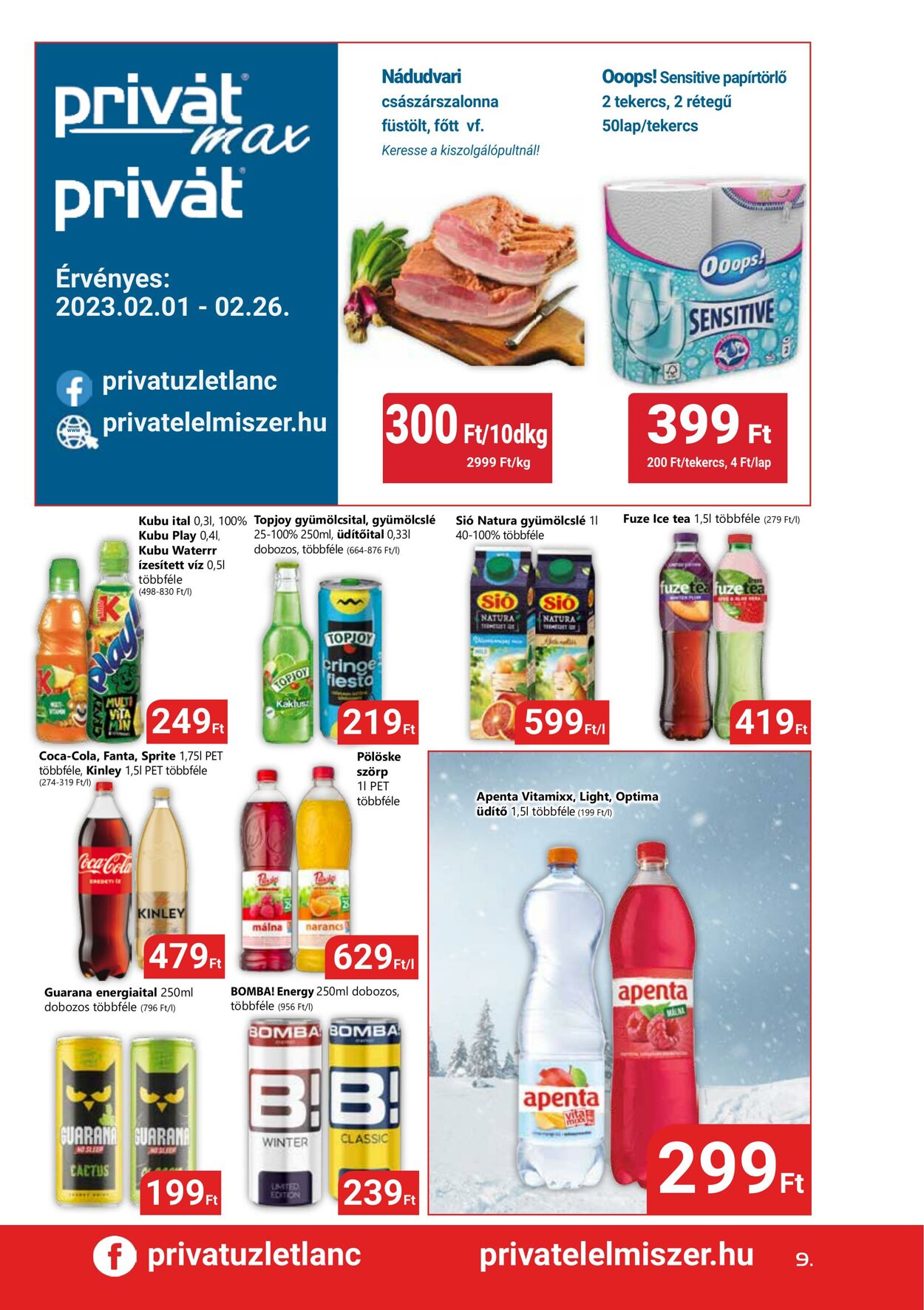 Flyer Privát 01.02.2023 - 12.02.2023