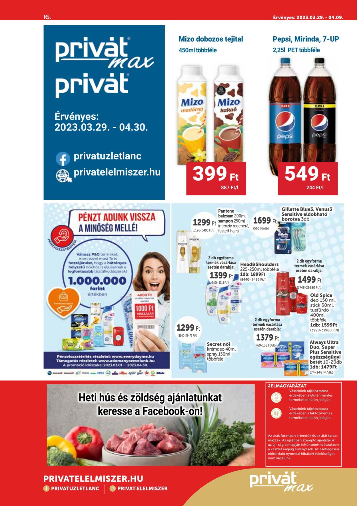 Flyer Privát 29.03.2023 - 09.04.2023