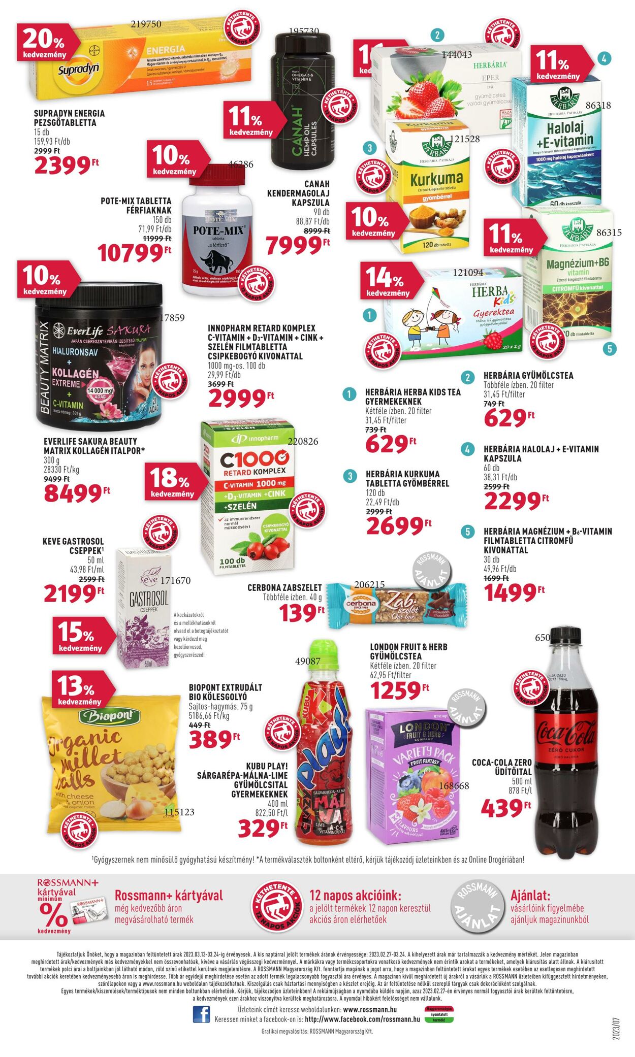 Flyer Rossmann 13.03.2023 - 24.03.2023