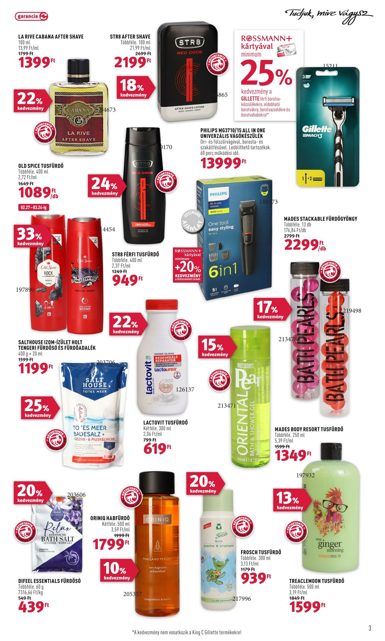 Flyer Rossmann 13.03.2023 - 24.03.2023