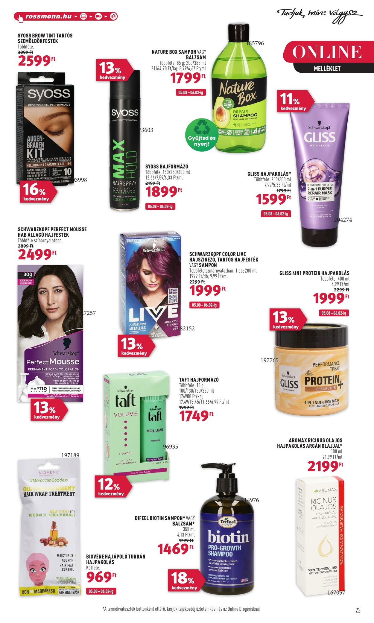 Flyer Rossmann 22.05.2023 - 02.06.2023