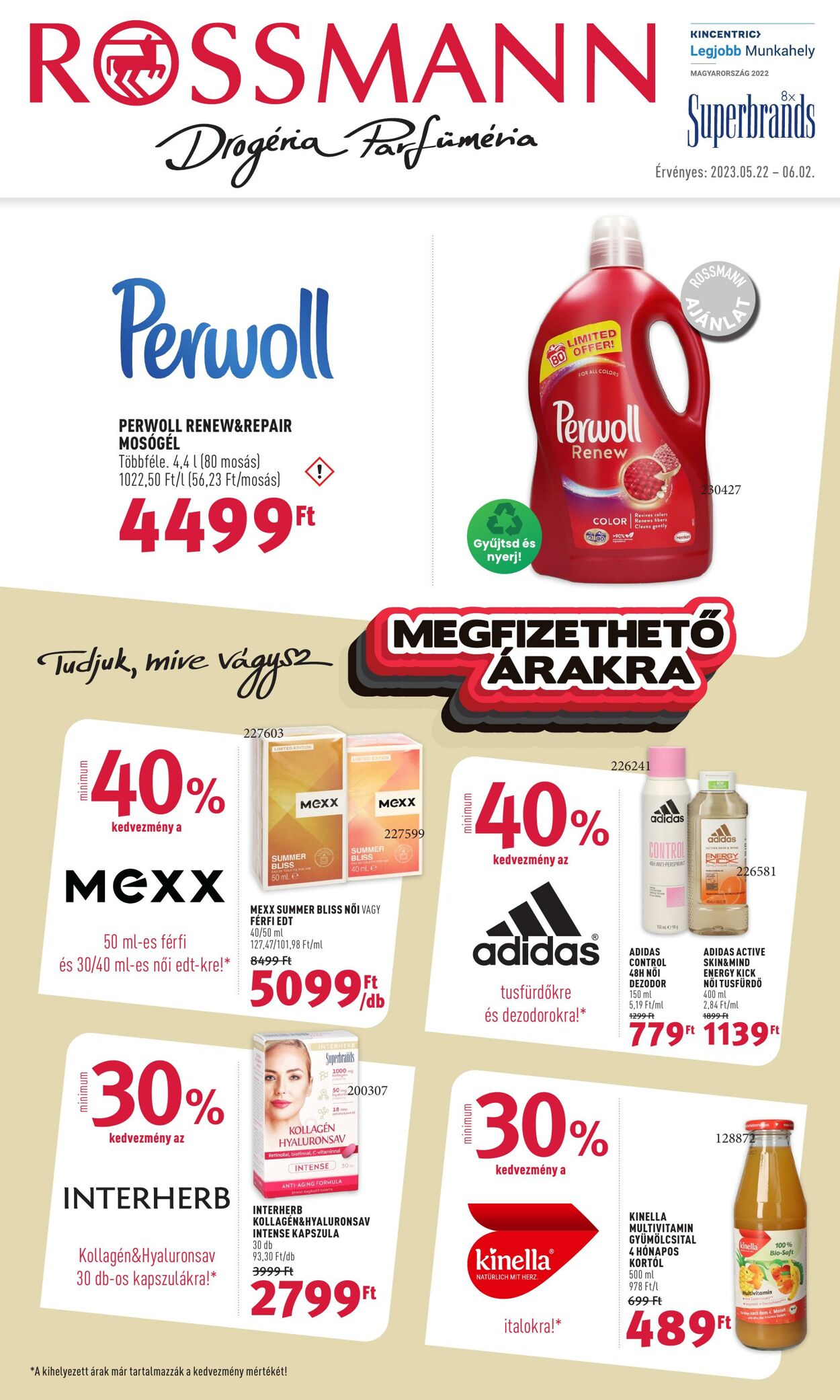 Flyer Rossmann 22.05.2023 - 02.06.2023