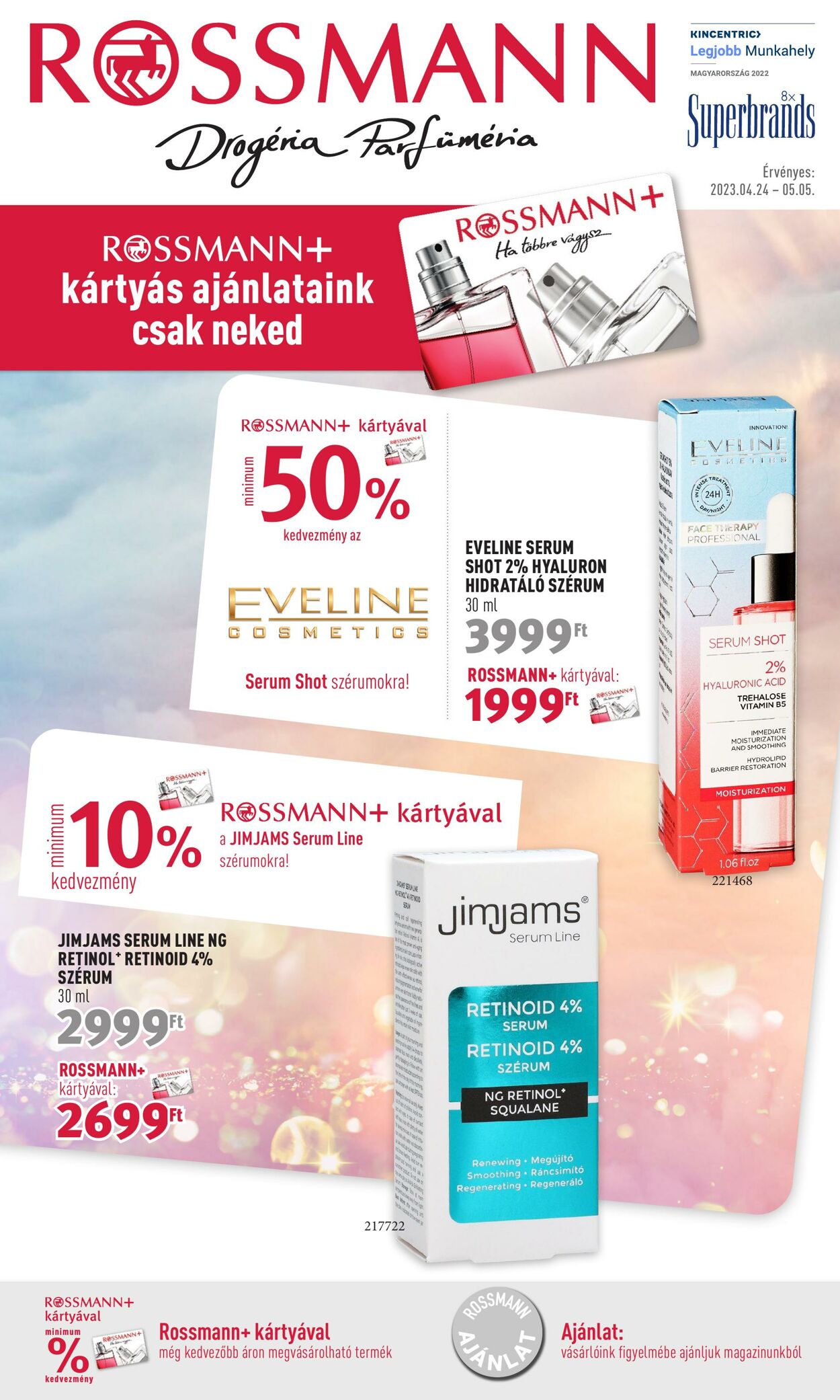 Flyer Rossmann 24.04.2023 - 05.05.2023