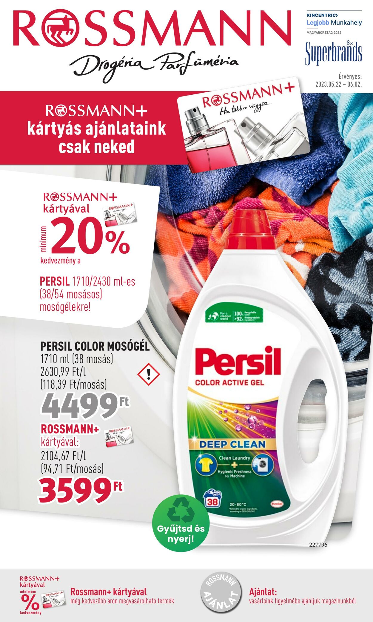 Flyer Rossmann 22.05.2023 - 02.06.2023