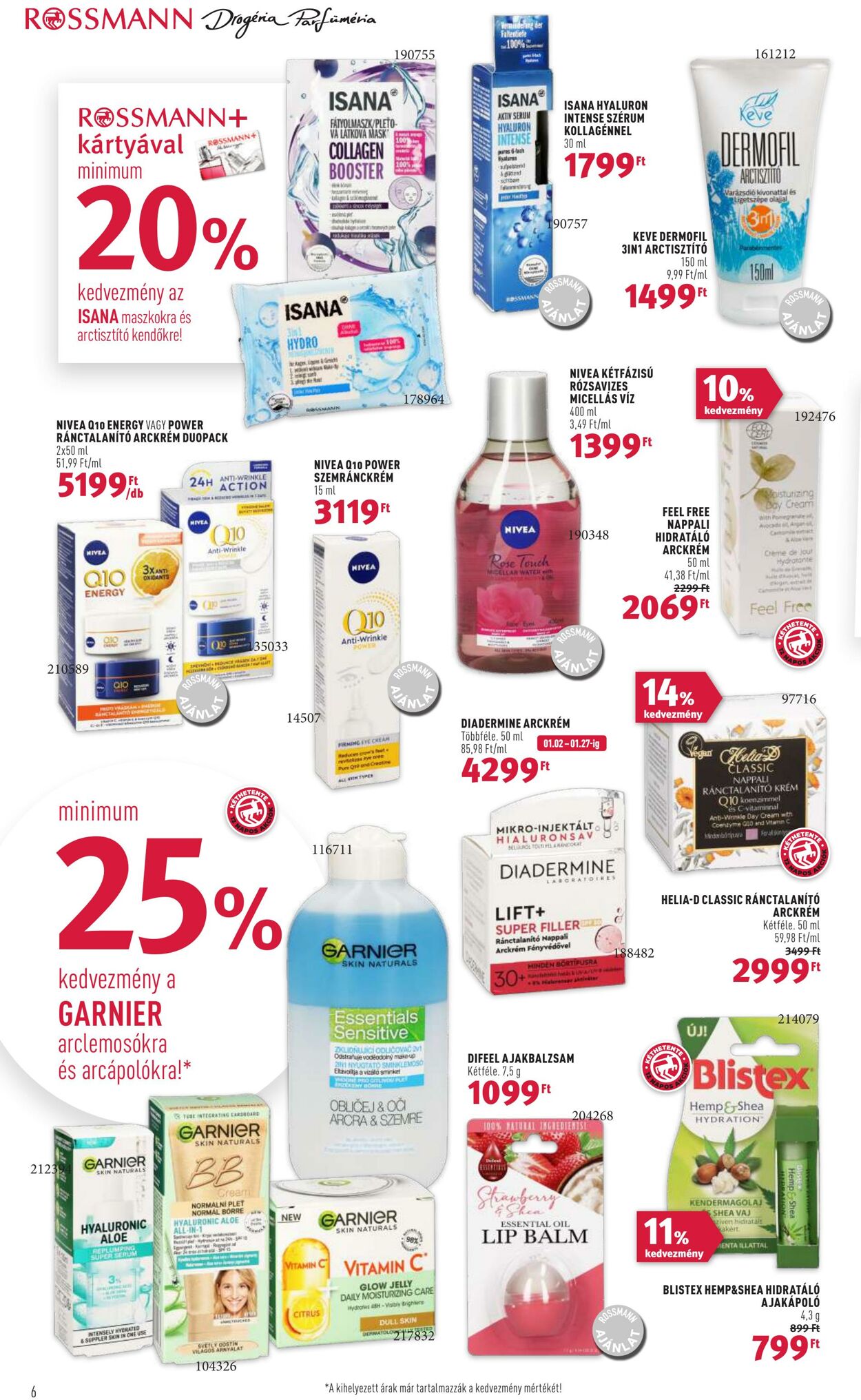 Flyer Rossmann 02.01.2022 - 13.01.2022