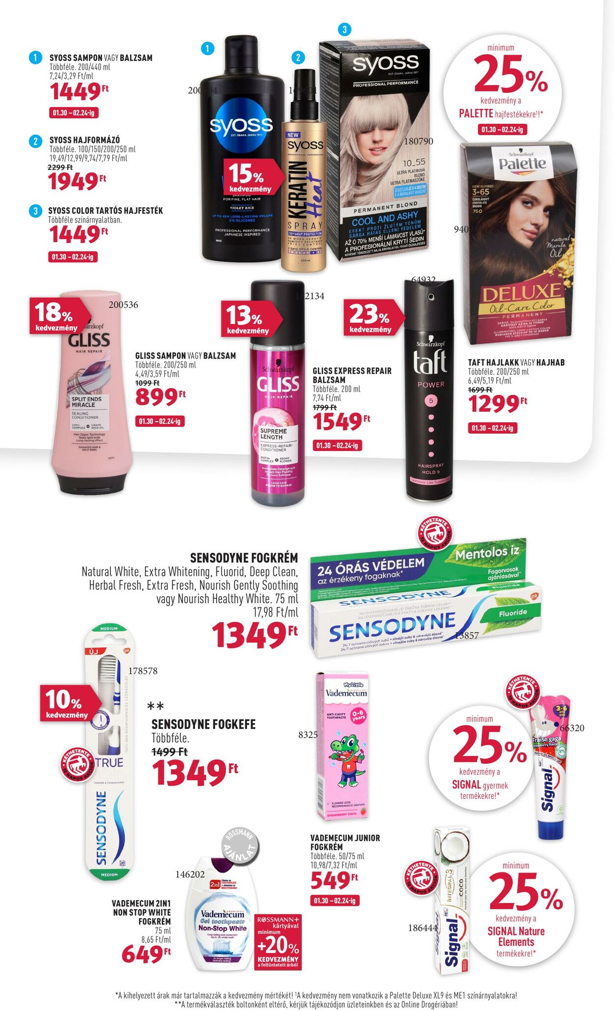 Flyer Rossmann 13.02.2023 - 24.02.2023