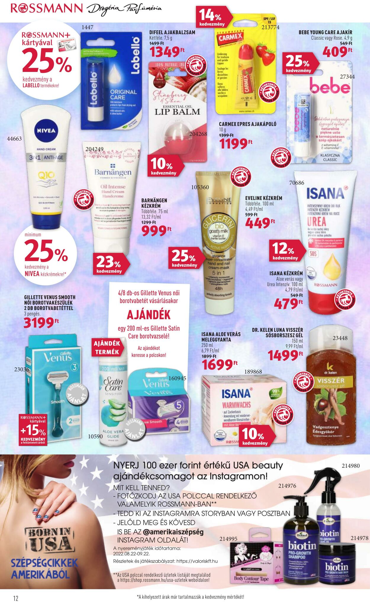 Flyer Rossmann 22.08.2022 - 02.09.2022