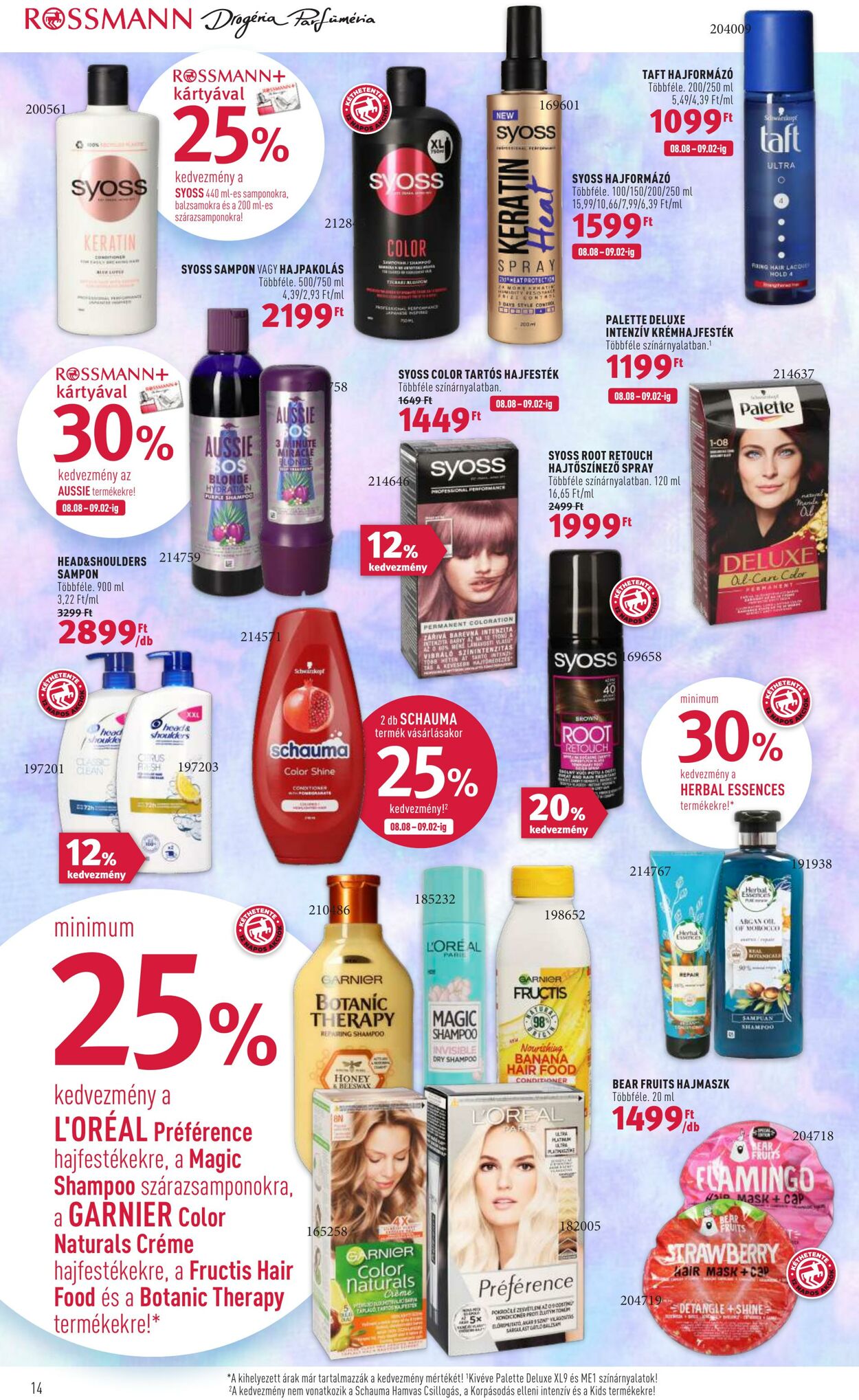 Flyer Rossmann 22.08.2022 - 02.09.2022