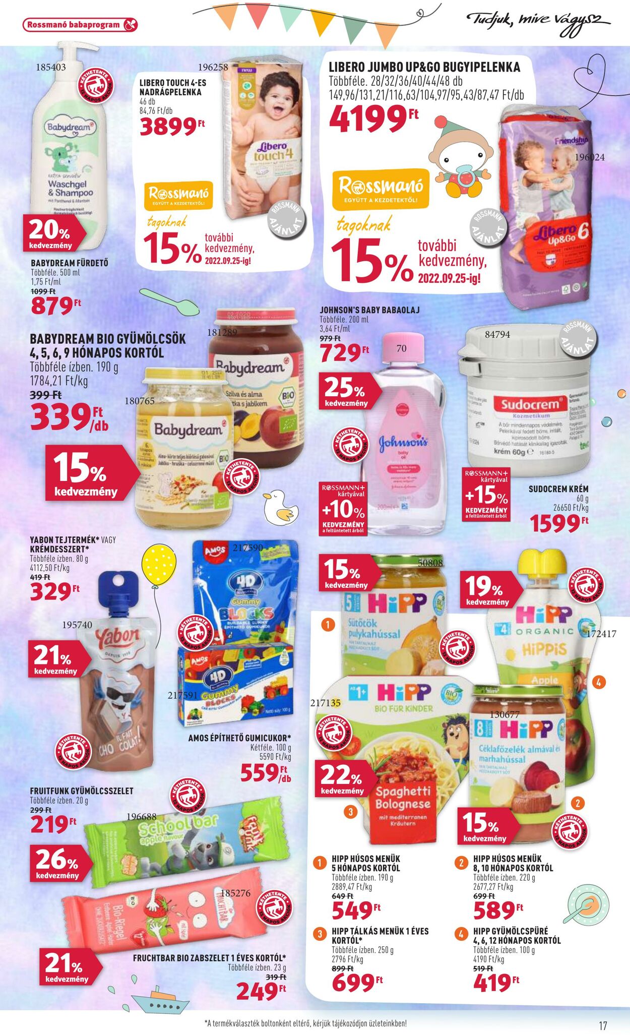 Flyer Rossmann 22.08.2022 - 02.09.2022