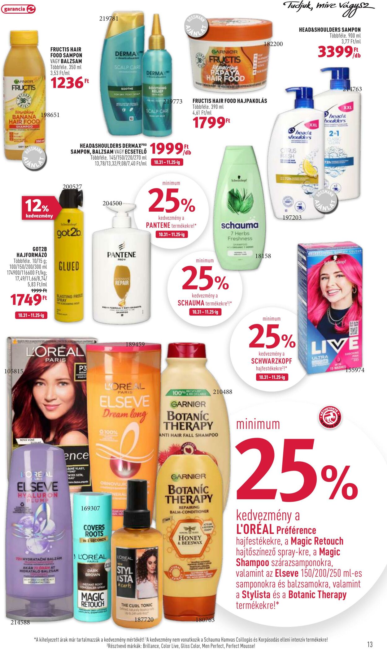 Flyer Rossmann 31.10.2022 - 11.11.2022