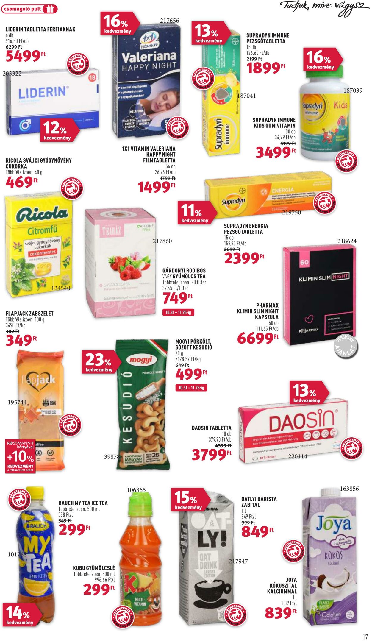 Flyer Rossmann 31.10.2022 - 11.11.2022