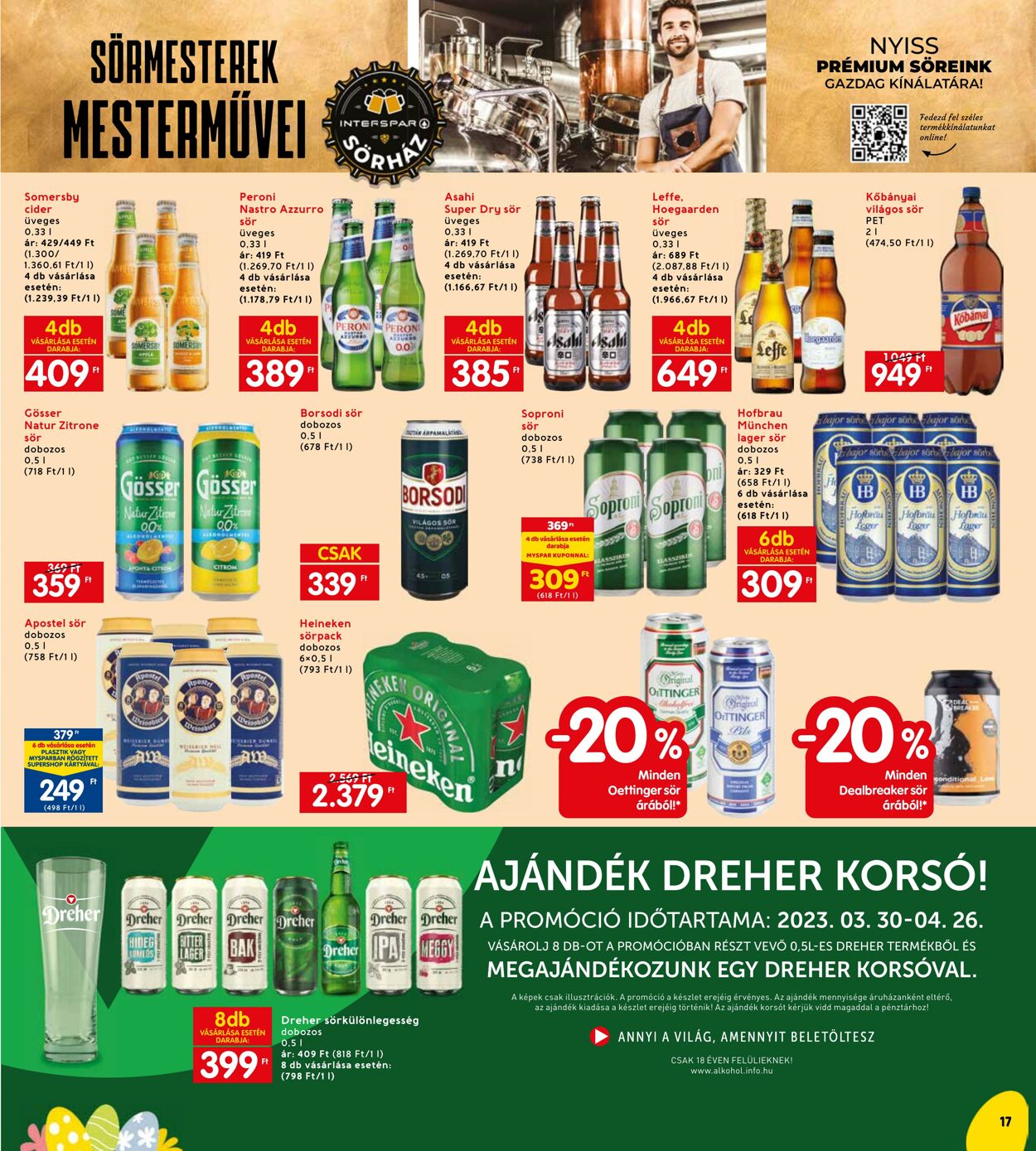 Flyer Interspar 30.03.2023 - 08.04.2023